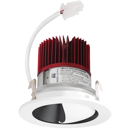 4 LED Light Engine With Wall Wash Reflector Trim